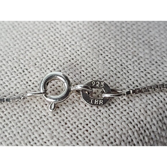 925 Sterling Silver Unicorn Pendant Necklace Vintage - Picture 6 of 10